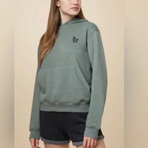 TenTree Women Peru Embroidered Llama Hoodie